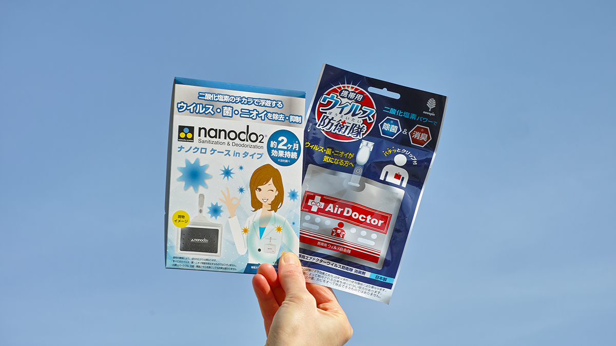 блокаторы вирусов Nanoclo и Air Doctor