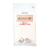 Shiseido матирующие салфетки (бумага)