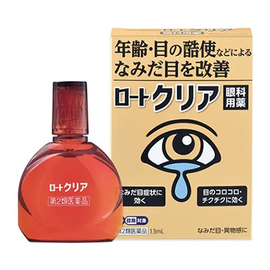 Rohto Clear капли для глаз от ощущения инородного тела
