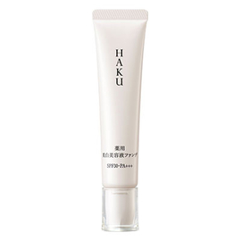 Shiseido HAKU Melanofocus F отбеливающая эссенция с эффектом тонального крема