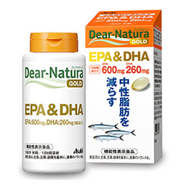 Asahi Dear-Natura Gold EPA&DHA премиум-комплекс омега-кислот