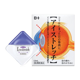 Rohto Eyestretch капли для расслабления глаз и улучшения фокуса