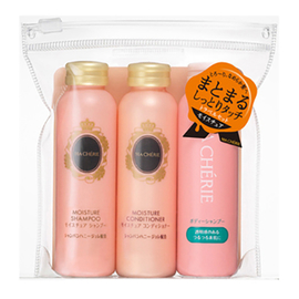 Shiseido Ma Cherie набор для увлажнения волос + мыло для тела