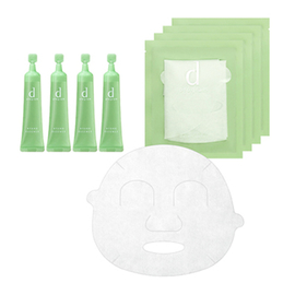 Shiseido d Program Mask QQ маски для экстренного увлажнения