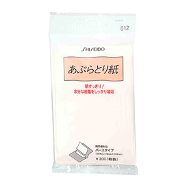 Shiseido матирующие салфетки (бумага)