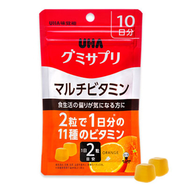 UHA Gummy Supple мультивитамины со вкусом апельсина