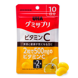 UHA Gummy Supple витамин С со вкусом лимона