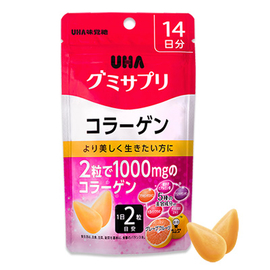 UHA Gummy Supple коллаген со вкусом грейпфрута
