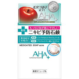 BCL AHA Medicated мыло для умывания против акнэ