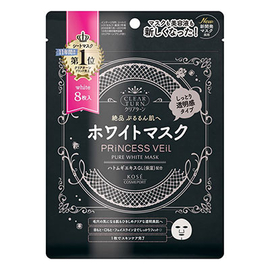 Kose Clear Turn Princess Veil Pure White отбеливающие маски
