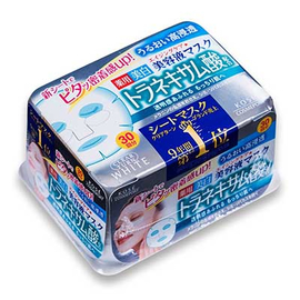 Kose Clear Turn антивозрастные отбеливающие маски с транексамовой кислотой