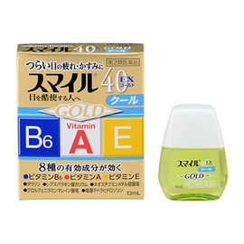 Lion Smile 40EX Gold витаминизированные капли для глаз
