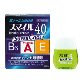 Lion Smile 40EX Super Cool супер освежающие витаминизированные капли для глаз