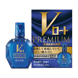 Rohto V Premium премиальные глазные капли с 12 активными компонентами