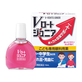Rohto V Junior глазные капли для детей и подростков
