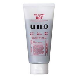 Shiseido Uno Hot Gel Cleans разогревающий гель для умывания для мужчин