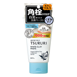 Tsururi White Clay Paste пенка для умывания с белой глиной