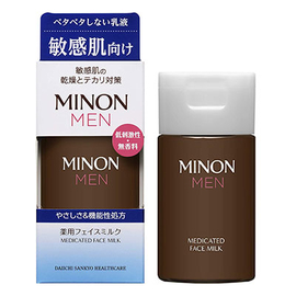 Minon Men Medicated Face Milk увлажняющее молочко для чувствительной кожи