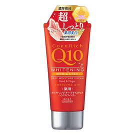 Kose CoenRich Q10 отбеливающий экстра-увлажняющий крем для рук