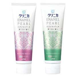 Lion Clinica Enamel Pearl отбеливающая реминерализующая зубная паста