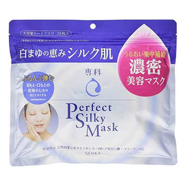 Shiseido Senka Perfect Silky увлажняющие маски для лица