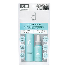 Shiseido d Program Balance Care набор против жирности кожи