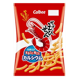 Calbee креветочные снэки