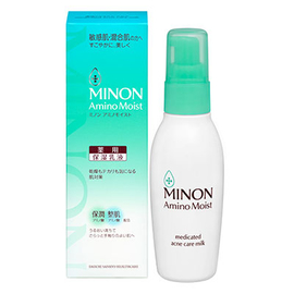 Minon Amino Moist Medicated Acne Care Milk молочко против акне