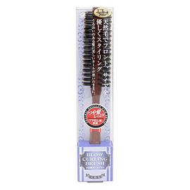 Ikemoto Blow Curling RW-126 круглая расческа с натуральной щетиной
