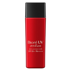 Biore UV Athlizm Skin Protect Milk водостойкое солнцезащитное молочко