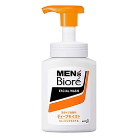 Biore Men's Deep Moist увлажняющий мусс для умывания