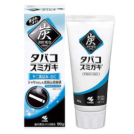 Tobacco Sumigaki отбеливающая зубная паста с углем для курящих