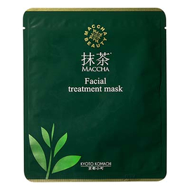 Kyoto Komachi Maccha Beauty Facial Treatment Mask маски для лица с зеленым чаем матча