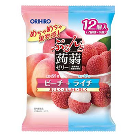 Orihiro Purunto Konnyaku Jelly порционное желе из конняку