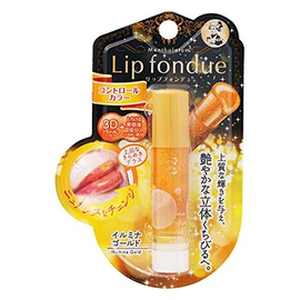 Mentholatum Lip Fondue Illumina Gold бальзам для губ с золотистыми блестками