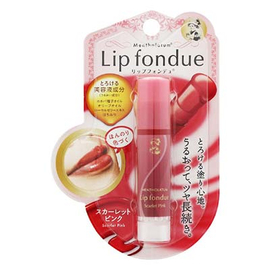 Mentholatum Lip Fondue Scarlet Pink бальзам для губ