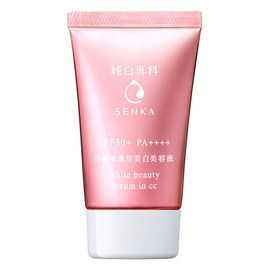 Shiseido Junpaku Senka White Beauty Serum in CC крем все-в-одном