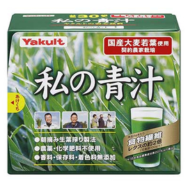 Yakult аодзиру из побегов ячменя