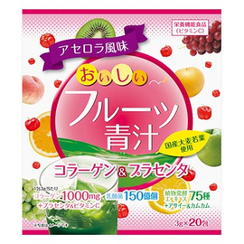 Yuwa Delicious фруктовый аодзиру с коллагеном и плацентой