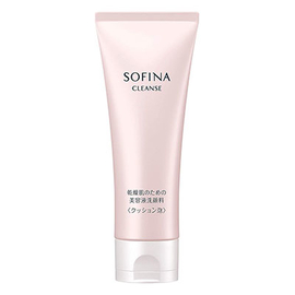 Kao Sofina Cleanse увлажняющая пенка для умывания с сеточкой