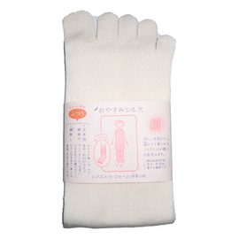 Oyasumi Silk 5 Finger Socks шелковые носки для сна пятипальцевые