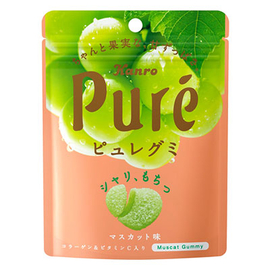 Kanro Pure Gummy мармелад с фруктовым соком и коллагеном