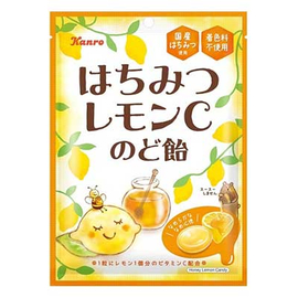 Kanro Honey Lemon Candy леденцы с медом и лимоном