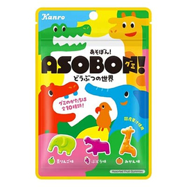 Kanro Asobon! Gummy Candy мармелад в форме животных