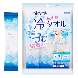 Kao Biore Ice Cold Body Towel охлаждающее полотенце