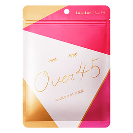 LuLuLun Over 45 Camellia Pink увлажняющие маски для возрастной кожи
