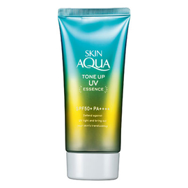 Skin Aqua Tone Up UV Essence MG санскрин с функцией цветокоррекции кожи