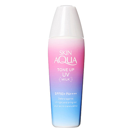 Skin Aqua Tone UP UV Milk санскрин с функцией цветокоррекции кожи