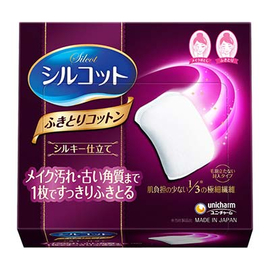 Silcot Fukitori Cotton паффы для снятия макияжа