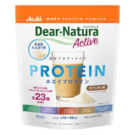Asahi Dear-Natura Active сывороточный протеин с нутриентами